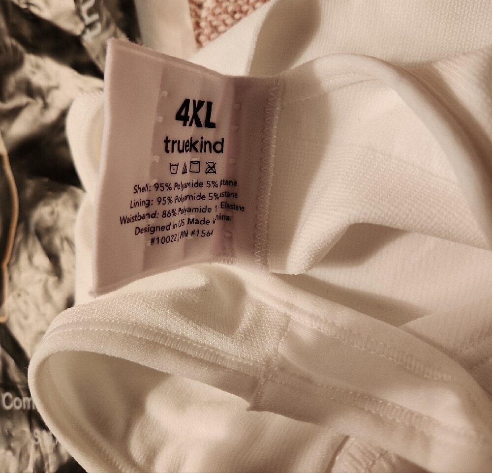 Truekind White Wirefree Shaper Bra Size 4X NWT - Picture 3 of 8